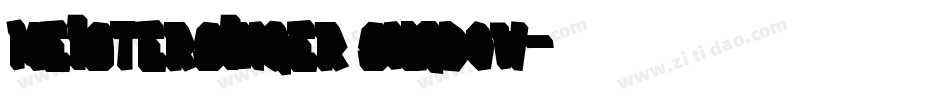 Meistersinger Shadow字体转换